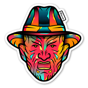 Freddy Krueger stickers