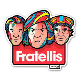 Fratellis sticker