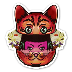 Catwoman sticker