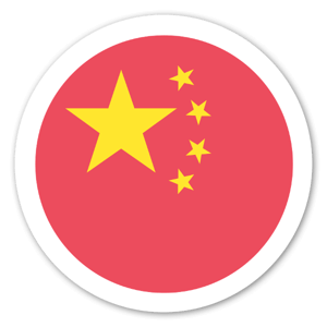 China flag by EmojiOne