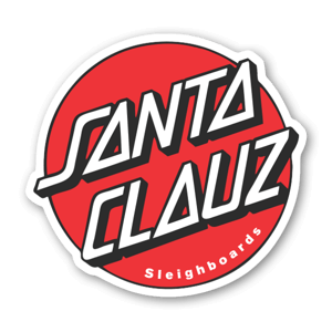 Santa clauz sticker