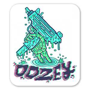 Oozey sticker