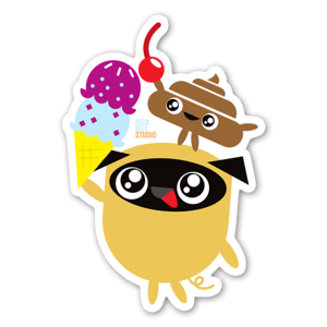 Pug & Poo Ice Cream