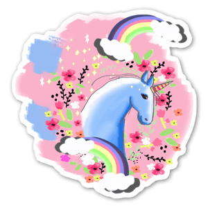 Floral Unicorn