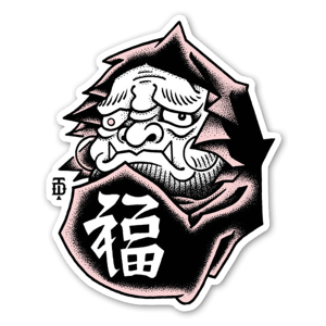 Sticker Daruma