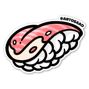 Dirty Sushi sticker