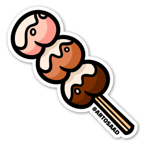 Dango Butt sticker