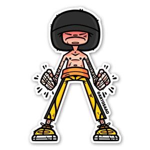 Bruce Lee sticker