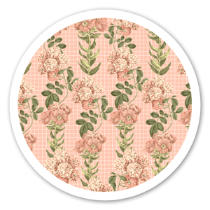 Pink Vintage Pattern by Zala Farah