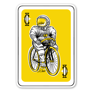 The Changer on a bicycle, much like the playing cards, only more.... Brixeny