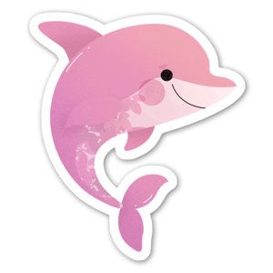 Cute Dolphin, Mermay