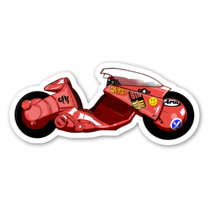 Akira motorcycle - sticker