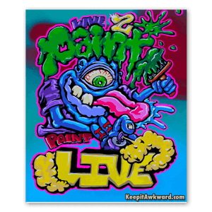 Live 2 Paint  designed by Noro 2019
keepitawkward.com