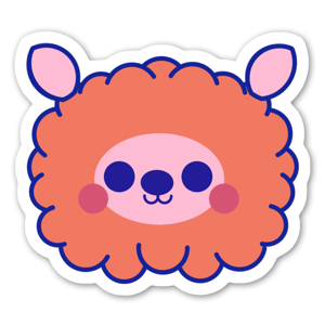 Cute Llama sticker