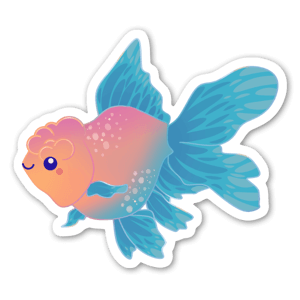 Cute goldfish