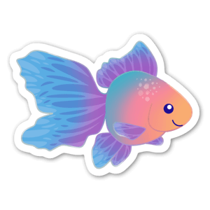 Cute goldfish