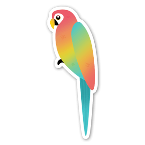 Rainbow parrot