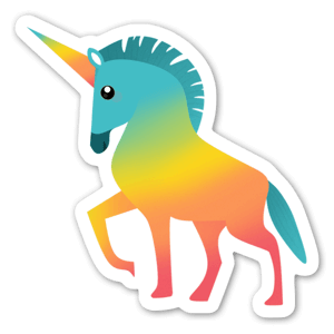 Rainbow unicorn ?