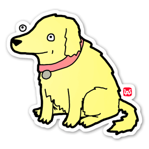 Any item this sticker is placed upon receives the +1 Good Boy perk.