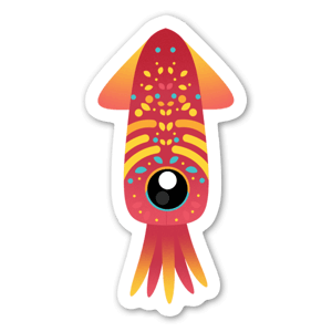 Rainbow squid 