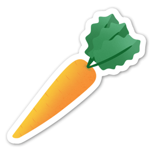 Cute carrot