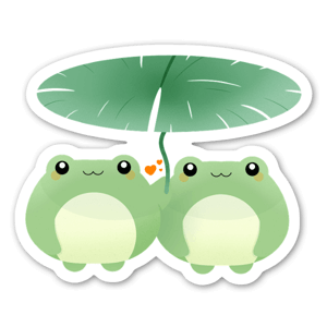 Frogs in love