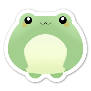 Cute frog