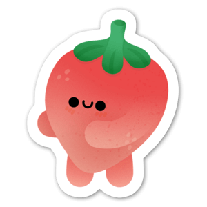 Cute strawberry