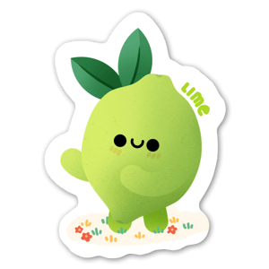 Cute baby lime