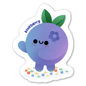 Cute blueberry baby