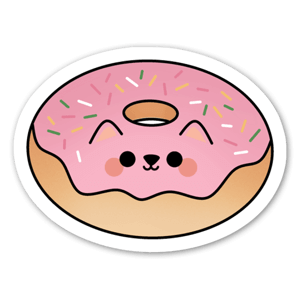 Strawberry donut