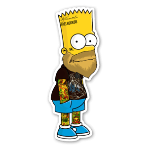 Custom design of the rebel fully tattooed. Bart