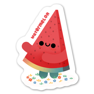 Cute baby watermelon - Sticker