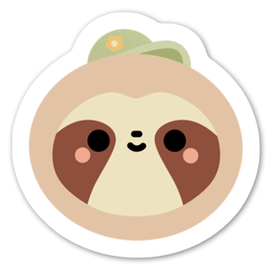 Cute sloth