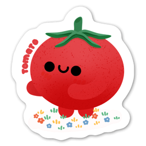 Cute baby tomato 