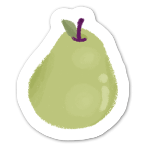 Cute pear