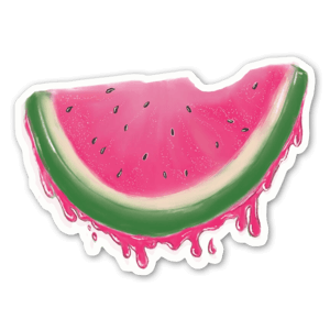 A really juicy watermelon - stickers