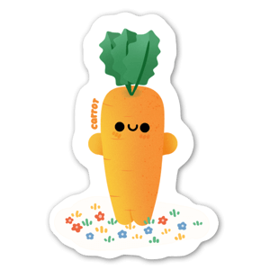 Cute baby carrot