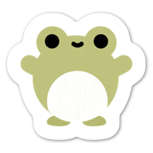 Cute frog