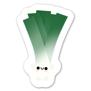 Cute leek