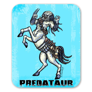 When words collide! Get it? 
Centaur + Predator = Predataur?
Ok well, I thought it was funny. 