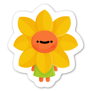 Cute sunflower