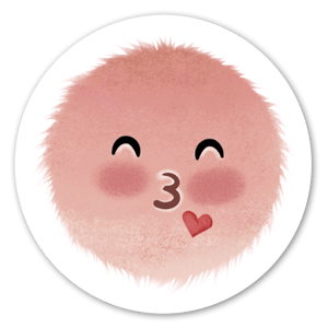 This blob wants to give a kiss ? 