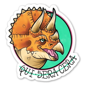 Triceratops sticker