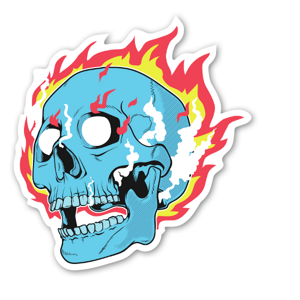 A flying burning skull sticks that goes exactly where you want it to

Burning Skull Sticker – Fierce and Fiery!

Meet our Burning Skull Sticker, the perfect way to add a blazing touch to your belongings. This intense sticker features a skull engulfed in vibrant flames, capturing a fierce and fiery essence. The bold and striking design is sure to grab attention and add an edgy vibe to any surface.