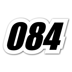 Racing sticker 084 