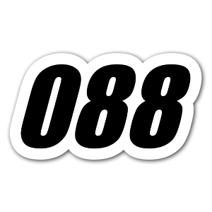 Racing sticker 088