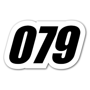 Racing sticker 079