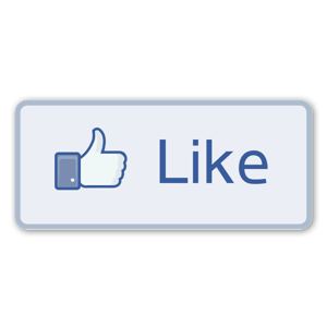 Facebook funny like button stickers 