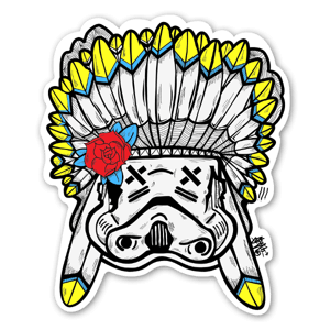 IAMSLOTH Chief Trooper sticker